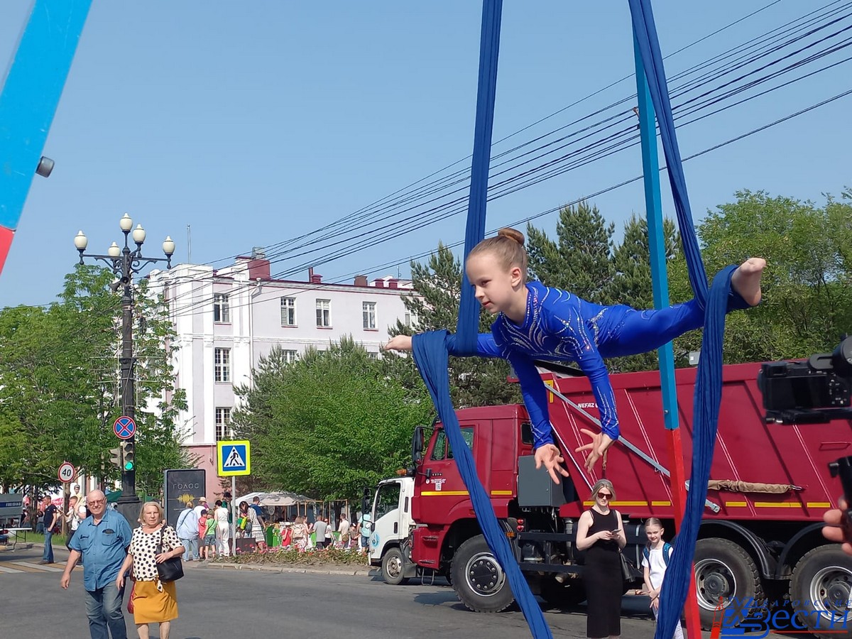 Арт-фестиваль «Счастливый Хабаровск» состоялся в День города