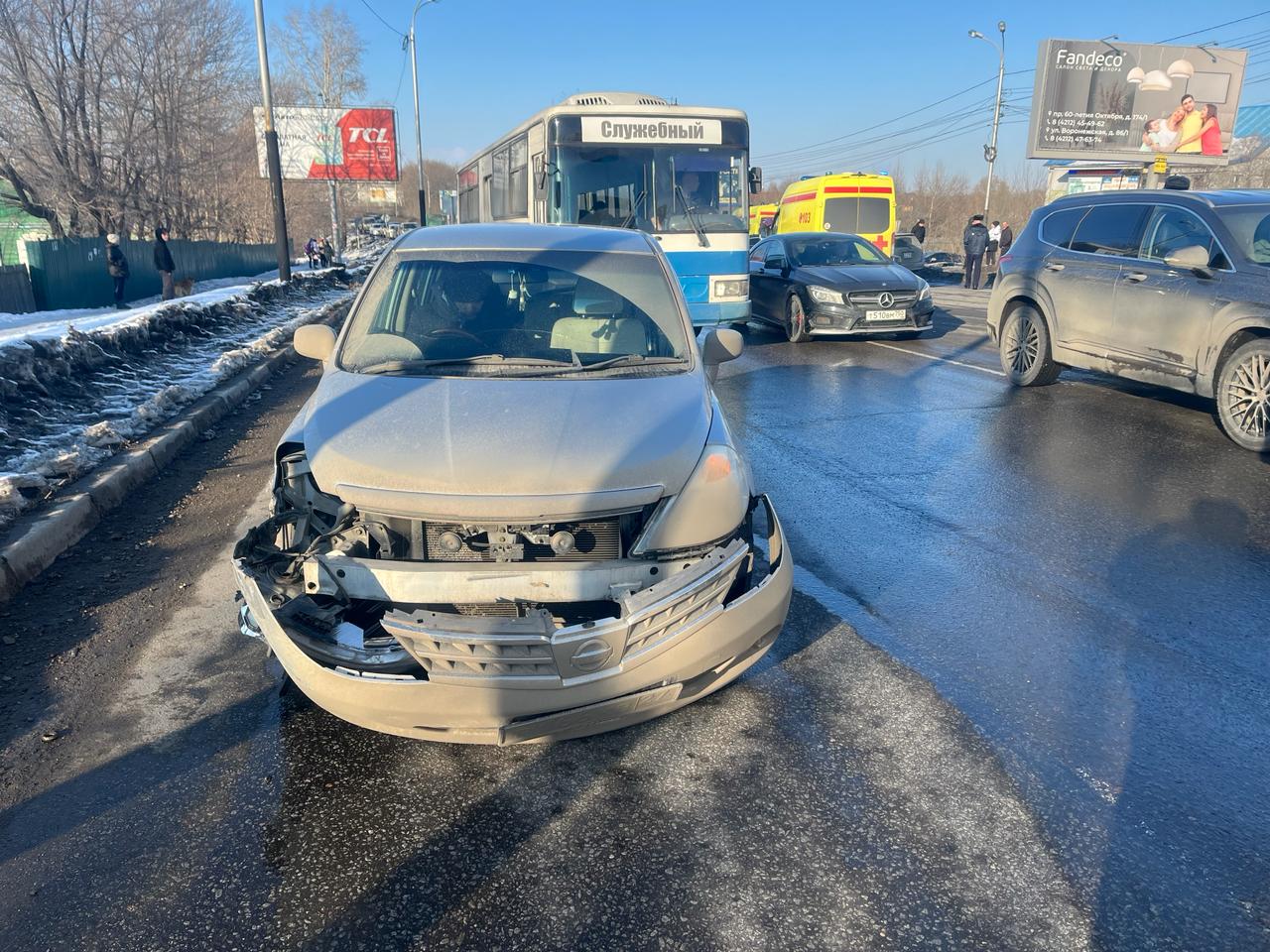 Три человека пострадали в ДТП за минувшие сутки в Хабаровске | 12.03.2024 |  Хабаровск - БезФормата