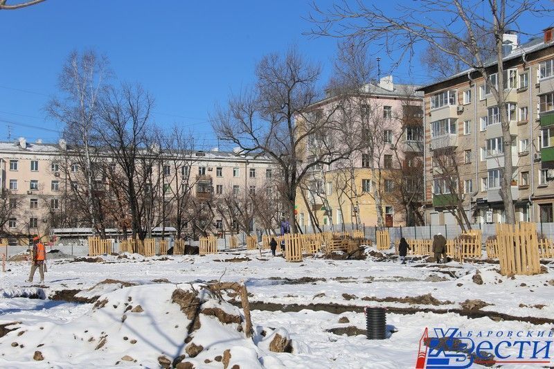 Площадь блюхера в хабаровске