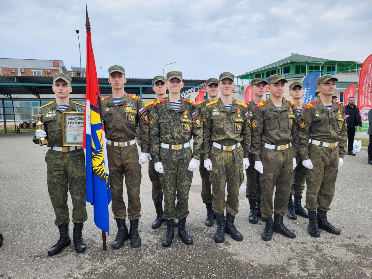 Хабаровские кадеты заняли 3-е место на военно-патриотической игре в Грозном