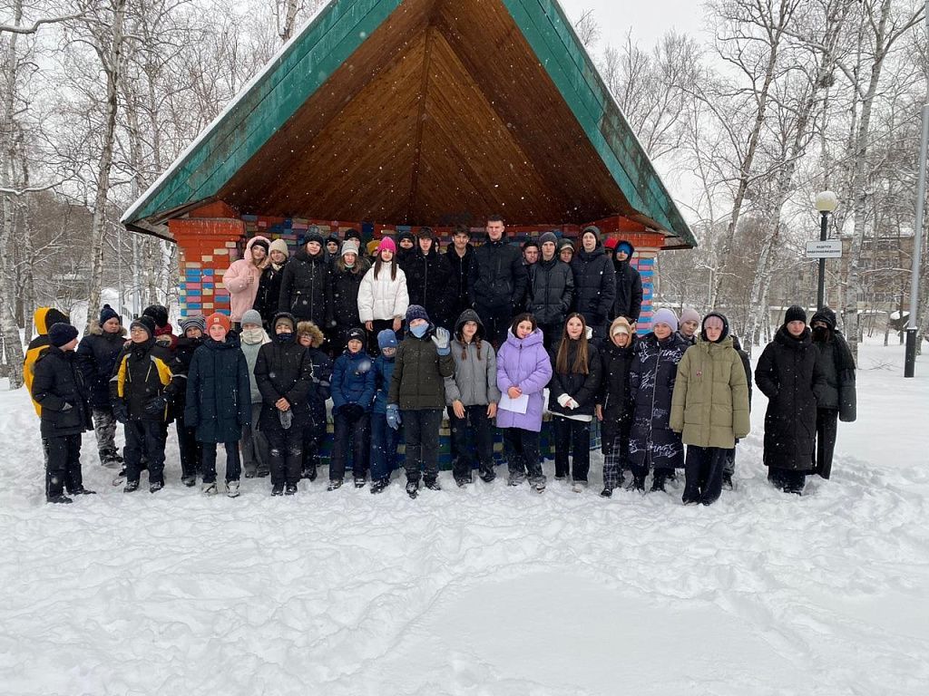 В хабаровском сквере «Березовая роща» прошла квест-игра | 26.02.2024 |  Хабаровск - БезФормата