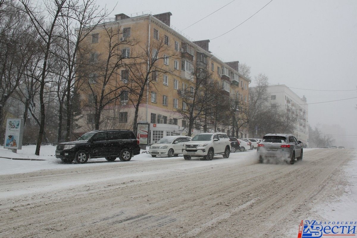 Мороз вернется во вторник в Хабаровск