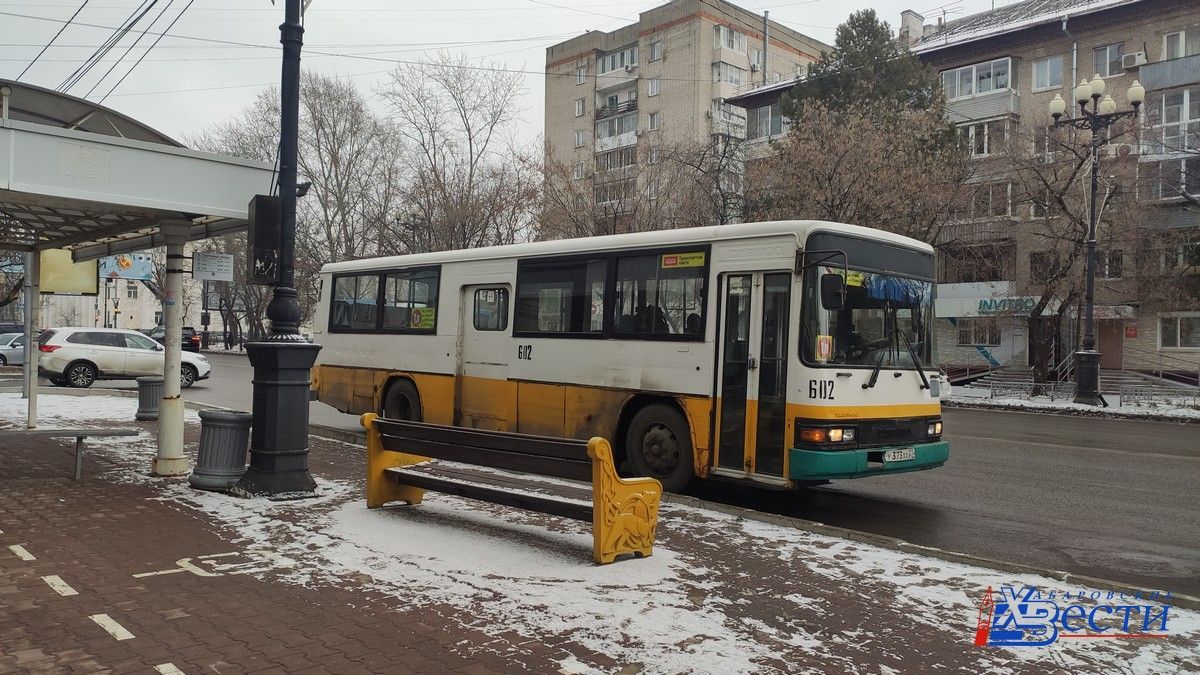 Сегодня утром на маршруты в Хабаровске вышли 535 единиц общественного  транспорта