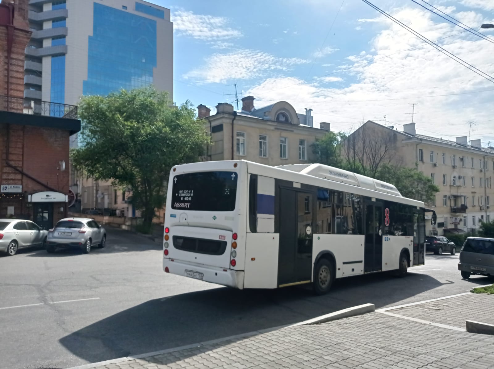 Сегодня утром на маршруты в Хабаровске вышло 509 единиц общественного  транспорта