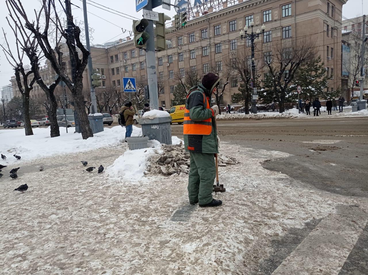 Дворник в хабаровске