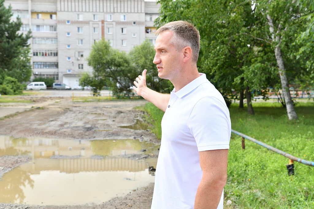 Правила благоустройства хабаровск. Белоглазов Хабаровск. Благоустройство Хабаровск.