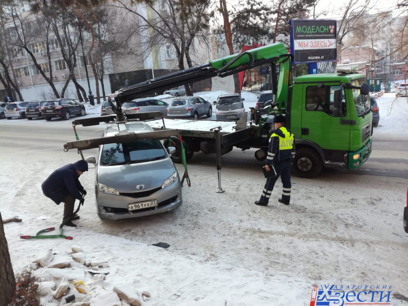 Услуги эвакуации транспорта подорожали в Хабаровске