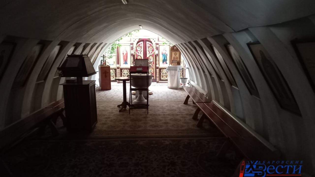 Подземный храм под Хабаровском