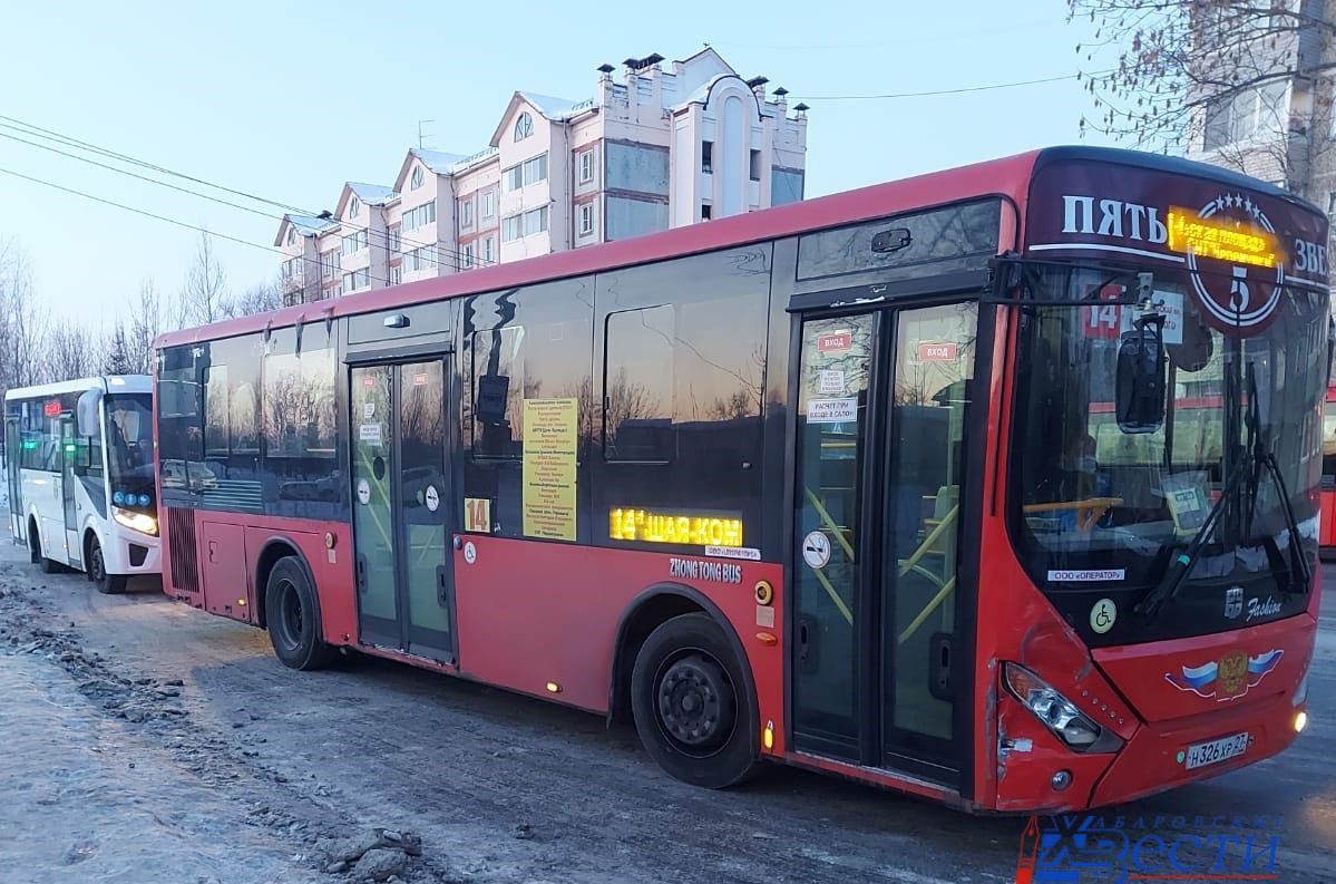 Работу общественного транспорта проверили в Хабаровске