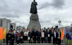 Накануне Дня города в Железнодорожном районе почтили память Ерофея Хабарова