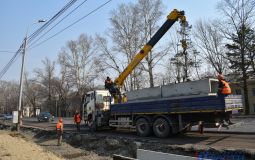 Начался ремонт последнего участка проспекта 60-летия Октября в Хабаровске