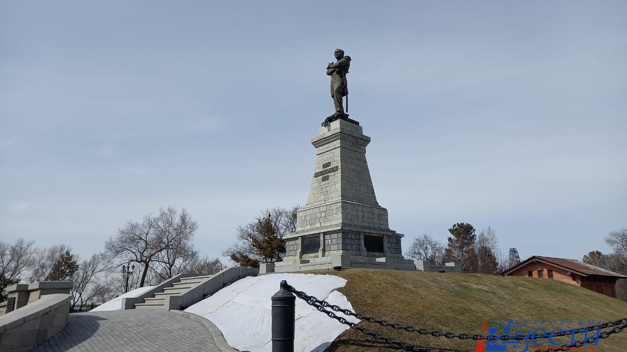 Памятник муравьеву амурскому хабаровск фото Памятник Муравьеву-Амурскому в Хабаровске вошел во Всероссийский рейтинг запросо