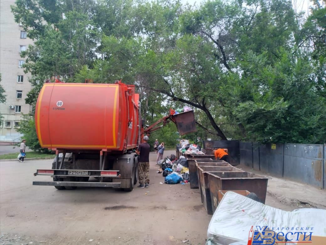 Проблемные точки вывоза мусора проверили в Хабаровске | 26.07.2022 |  Хабаровск - БезФормата