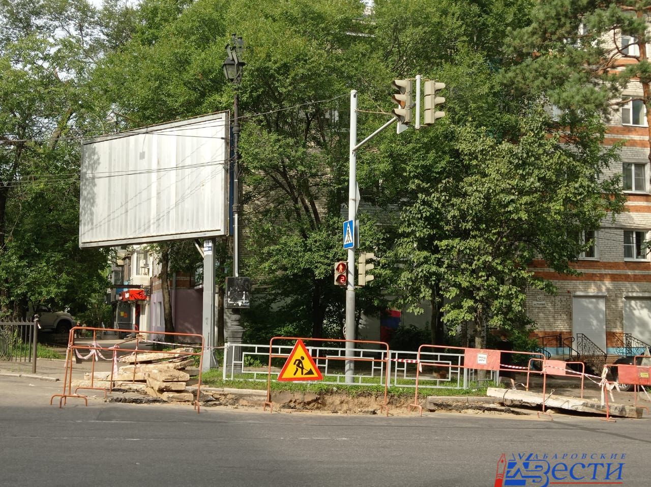 Горячей воды нет в одном доме Хабаровска