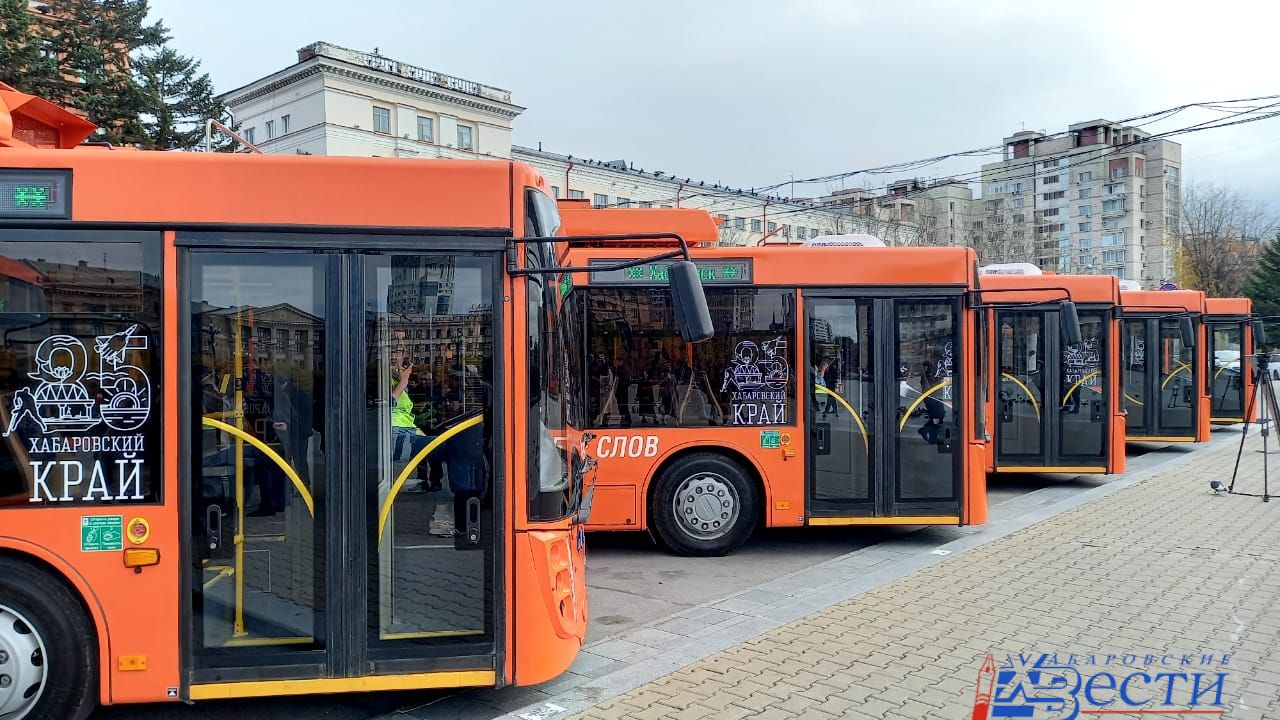 На маршруты Хабаровска вышла 481 единица общественного транспорта