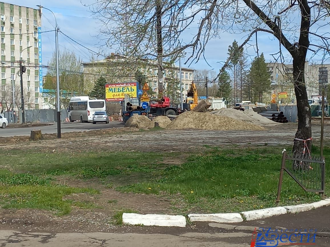 Движение маршрутов изменилось в Хабаровске из-за ремонта Тихоокеанской