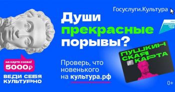 Хабаровский край стал лидером в ДФО по программе «Пушкинская карта»